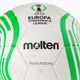 Molten официална футболна топка UEFA Conference League 2021/22 бяло и зелено F5C5000 3