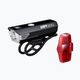 Комплект светлини за велосипед CatEye AMPP 200 HL-EL042RC / TL-LD800B VIZ100 черен