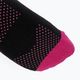 Дамски чорапи за тенис Karakal X2+ Trainer black/pink KC538 4