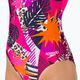 Speedo дамски едноцветен бански Allover U-Back pink 68-07336G738 8