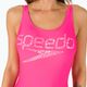Дамски бански костюм Speedo Logo Deep U-Back от една част, розов 68-12369A657 7