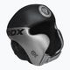 RDX L1 Mark Pro Cheek Boxing Helmet Training Head Guard silver 2