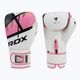 Дамски боксови ръкавици RDX BGR-F7 в бяло и розово BGR-F7P 3