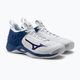 Мъжки обувки за волейбол Mizuno Wave Momentum white and blue V1GA191221 5