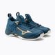 Мъжки обувки за волейбол Mizuno Wave Momentum Mid blue V1GA191251 5