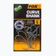 Haki karpiowe Fox Edges Armapoint Curve Shank Size szare CHK195 2