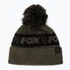 Зимна шапка Fox International Collection Bobble зелена/черна 5