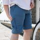 Дамски къси панталони за колоездене Endura Hummvee Short blue steel 9