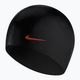 Nike Твърда силиконова шапка за плуване черна 93060-001