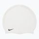 Nike Твърда силиконова шапка за плуване бяла 93060-100