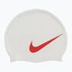 Nike BIG SWOOSH шапка за плуване в бяло и червено NESS5173-173
