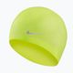 Детска шапка за плуване Nike Solid Silicone жълта TESS0106 3