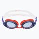 Детски очила за плуване Nike CHROME JUNIOR в бяло и червено NESSA188-633 2