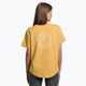 Дамска тренировъчна тениска Gymshark GFX Legacy Tee жълто/бяло 3