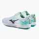 Дамски обувки за тенис Mizuno Break Shot 3 AC white and green 61GA212623 3