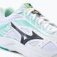 Дамски обувки за тенис Mizuno Break Shot 3 AC white and green 61GA212623 8