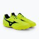 Mizuno Morelia Sala Club TF футболни обувки жълти Q1GB220345 5