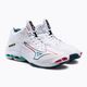 Мъжки обувки за волейбол Mizuno Wave Lightning Z7 Mid white V1GA225048 5