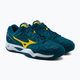Мъжки обувки за тенис Mizuno Wave Intense Tour 5 AC blue 61GA190030 5