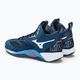 Мъжки обувки за волейбол Mizuno Wave Momentum 2 Mid navy blue V1GA211721 3