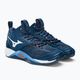 Мъжки обувки за волейбол Mizuno Wave Momentum 2 Mid navy blue V1GA211721 4