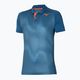 Мъжка тениска за бягане Mizuno Shadow Polo blue 62GAA00417