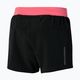 Дамски къси панталони за бягане Mizuno Alpha 4.5 black/coral 2