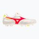 Мъжки футболни обувки Mizuno Morelia II Elite MD white/flery coral2/bolt2 7