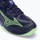 Мъжки обувки за волейбол Mizuno Thunder Blade Z evening blue / tech green / lolite 9