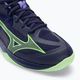 Мъжки обувки за волейбол Mizuno Thunder Blade Z evening blue/tech green/ olite 9