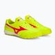 Mizuno Morelia Sala Elite TF safety yellow/fiery coral 2/galaxy silver мъжки футболни обувки 5