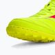 Mizuno Morelia Sala Elite TF safety yellow/fiery coral 2/galaxy silver мъжки футболни обувки 9