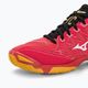 Мъжки обувки за волейбол Mizuno Wave Voltage radiant red/white/carrot curl 7