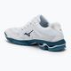 Мъжки обувки за волейбол Mizuno Wave Voltage white/sailor blue/silver 3