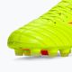 Мъжки футболни обувки Mizuno Morelia Neo IV Pro MD safety yellow/fiery coral 2/galaxy silver 9