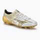 Мъжки футболни обувки Mizuno Αlpha Japan Md white/ge gold/black