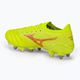 Mizuno Morelia Neo IV Β Japan Mix safety yellow/flery coral 2/safety yellow мъжки футболни обувки 3