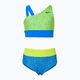 Детски бански костюм от две части Nike Water Dots Asymmetrical blue NESSC725-458