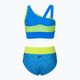Детски бански костюм от две части Nike Water Dots Asymmetrical blue NESSC725-458 2