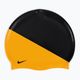 Шапка за плуване Nike JDI Slogan черна и жълта NESS9164-704 2