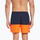 Мъжки къси панталони за плуване Nike Split 5" Volley в тъмносиньо и оранжево NESSB451-822 7