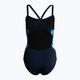 Дамски бански костюм от една част Nike Multiple Print Racerback Splice One тъмно синьо NESSC051-440 2
