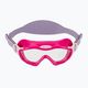 Детска маска за плуване Speedo Sea Squad Jr електриково розово/маймунско люляково/цветен цвят/прозрачна 2