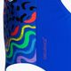 Speedo Digital Placement Splashback детски бански от една част синьо и лилаво 8-00262514737 4