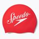 Speedo Шапка за поставяне на логото червена 8-0838514614 3