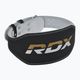 RDX Колан за вдигане на тежести 6" кожен черен/златен 5
