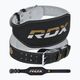 RDX Колан за вдигане на тежести 6" кожен черен/златен 8