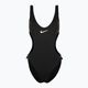Дамски бански костюм от една част Nike Wild в черно и бяло NESSD255-001