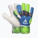 Детски вратарски ръкавици SELECT 04 Protection 2019 синьо-зелени 500050 4