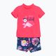 Тениска + къси панталони за плуване Цвят Детски комплект розово CO7200895380